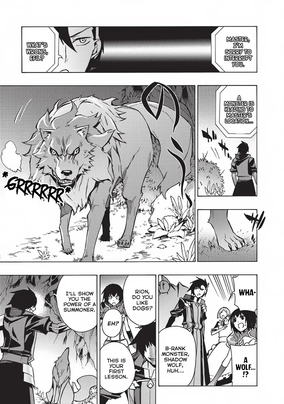 Kuro no Shoukanshi Chapter 25 page 17 - Chapter 25: A New Family III