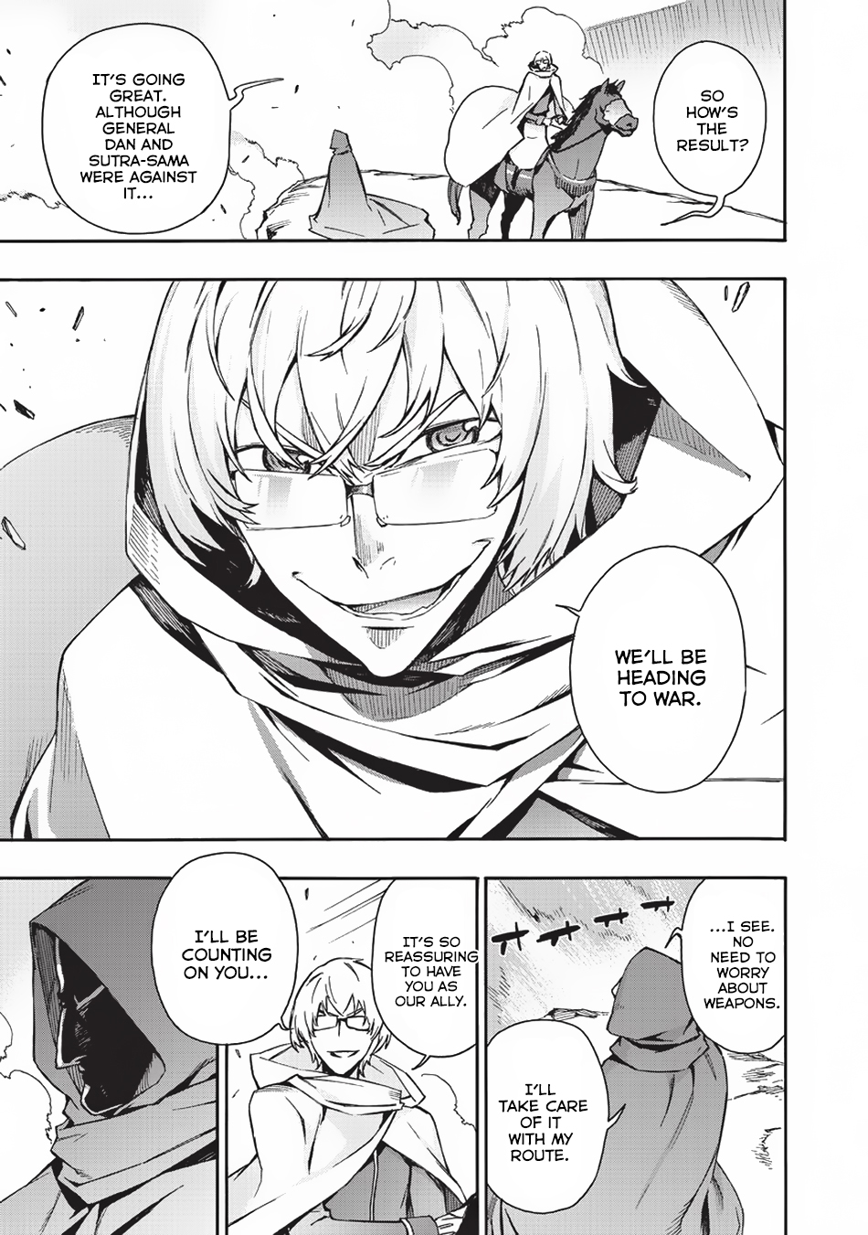 Kuro no Shoukanshi Chapter 28 page 13 - Chapter 28: Declaration of War III