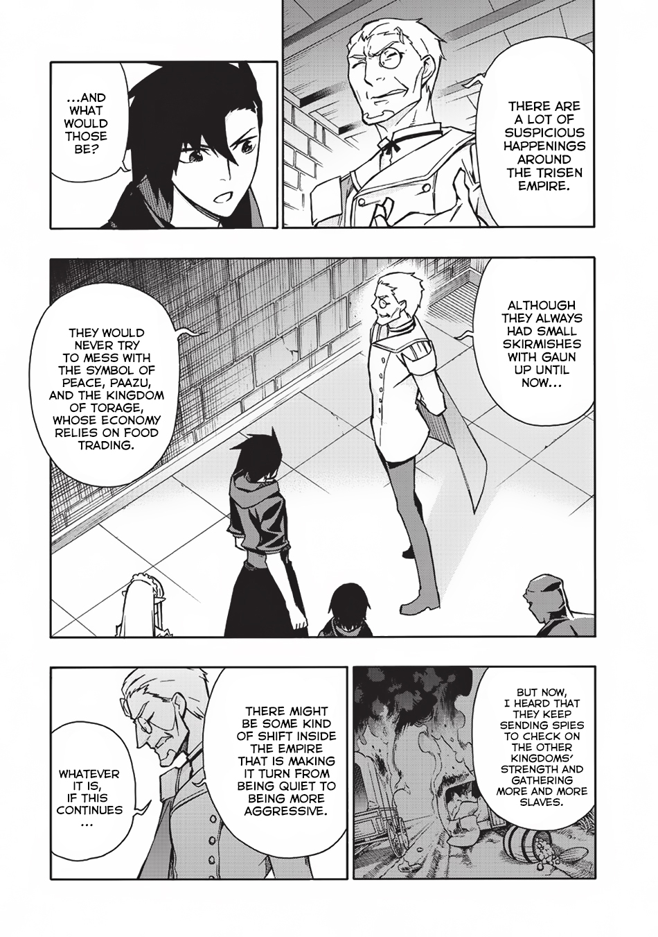 Kuro no Shoukanshi Chapter 28 page 4 - Chapter 28: Declaration of War III