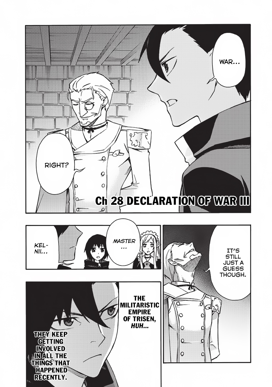 Kuro no Shoukanshi Chapter 28 page 5 - Chapter 28: Declaration of War III