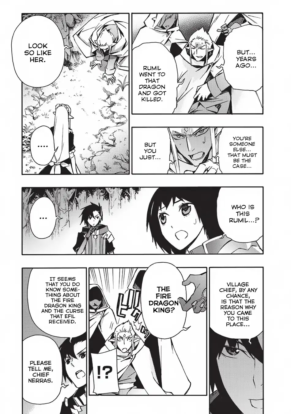 Kuro no Shoukanshi Chapter 29 page 12 - Chapter 29: Elf Village I