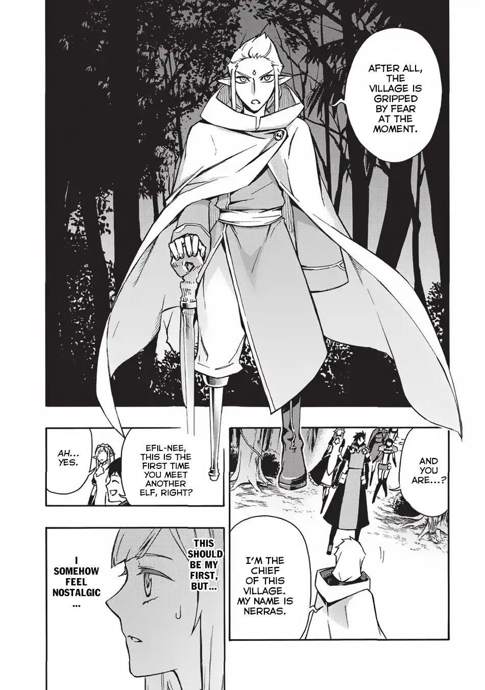 Kuro no Shoukanshi Chapter 29 page 9 - Chapter 29: Elf Village I