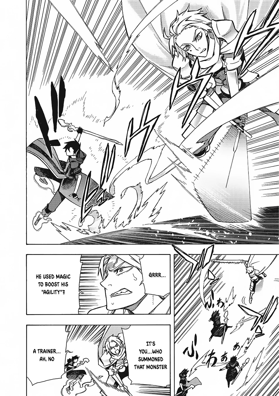 Kuro no Shoukanshi Chapter 3 page 11 - Chapter 3: Black Soul Knights II