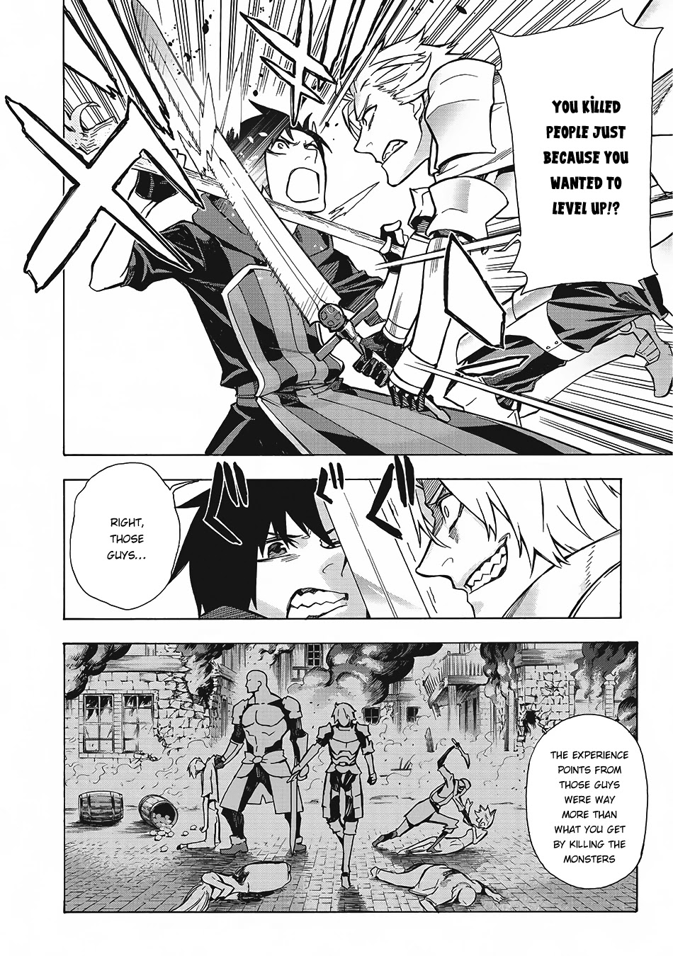 Kuro no Shoukanshi Chapter 3 page 13 - Chapter 3: Black Soul Knights II