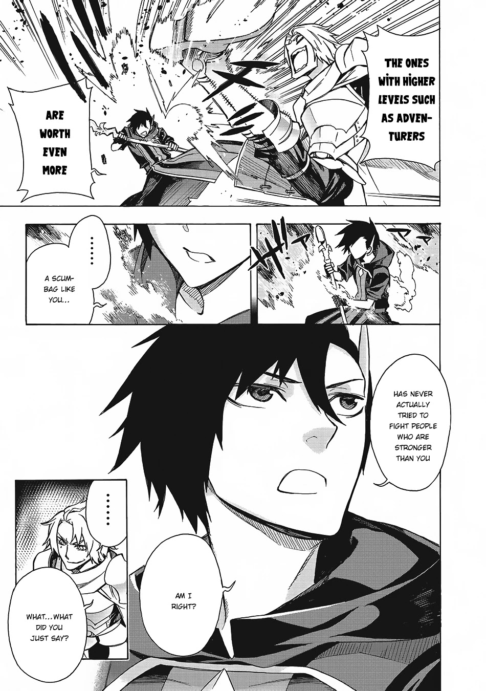 Kuro no Shoukanshi Chapter 3 page 14 - Chapter 3: Black Soul Knights II