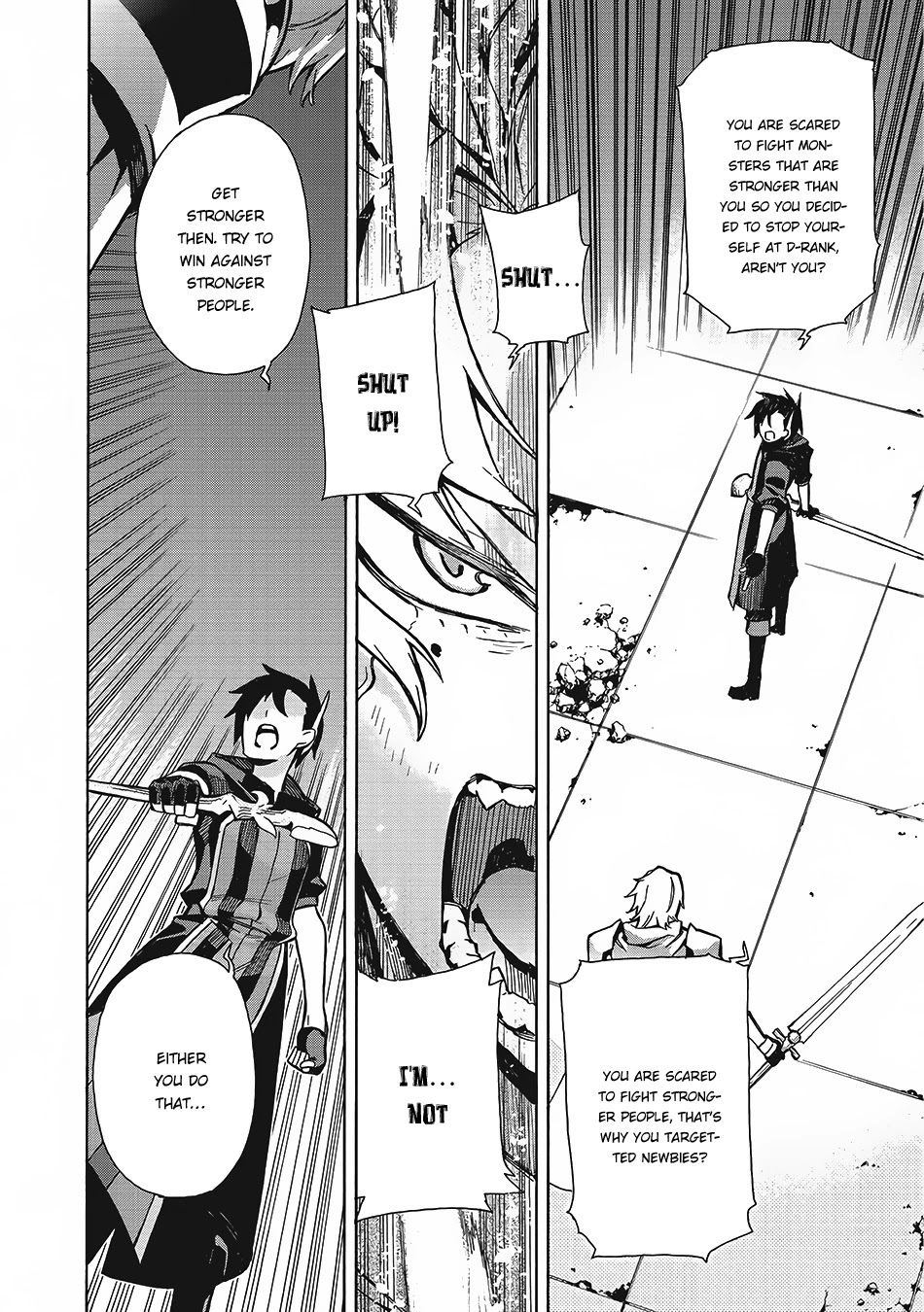 Kuro no Shoukanshi Chapter 3 page 15 - Chapter 3: Black Soul Knights II