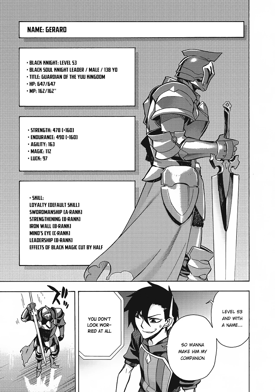 Kuro no Shoukanshi Chapter 3 page 25 - Chapter 3: Black Soul Knights II