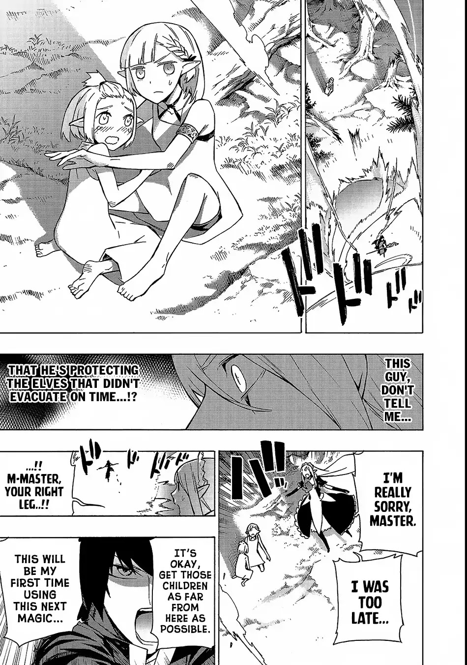 Kuro no Shoukanshi Chapter 34 page 13 - Chapter 34: Elf Village VI