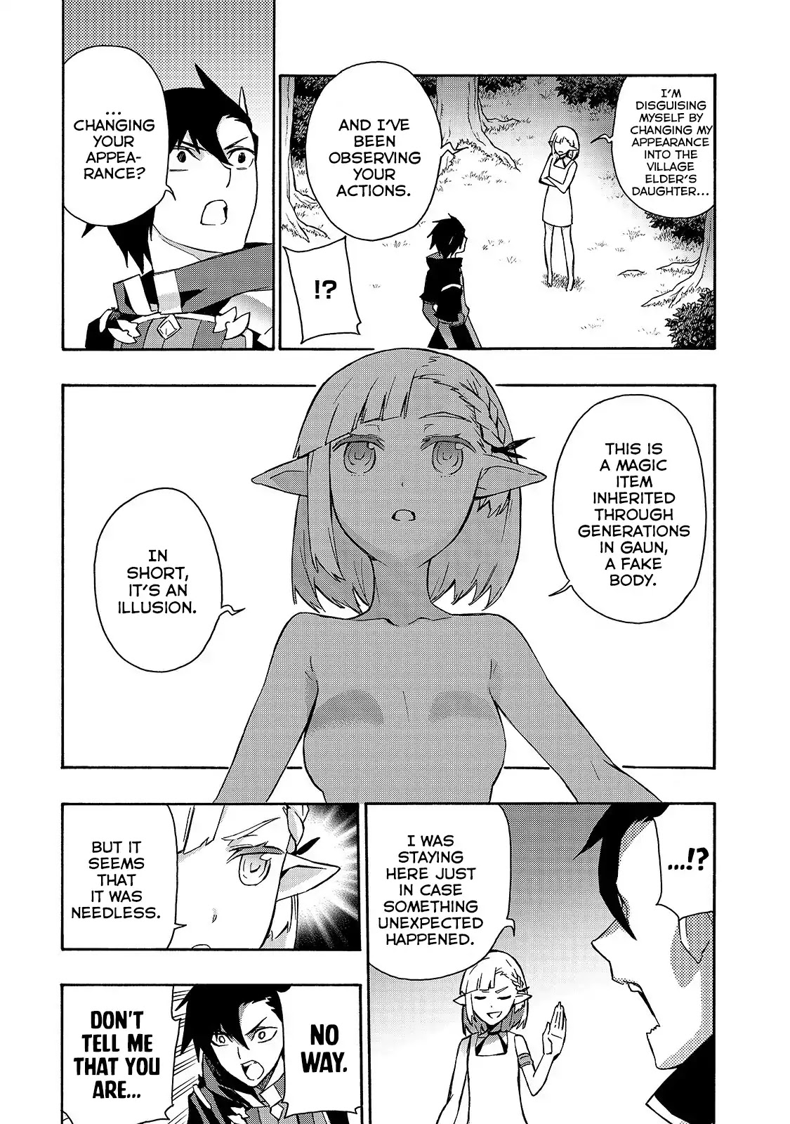 Kuro no Shoukanshi Chapter 36 page 14 - Chapter 36: Elf Village VIII