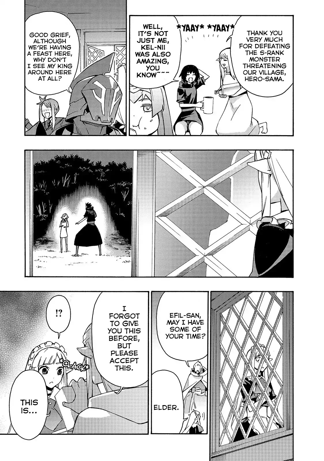 Kuro no Shoukanshi Chapter 37 page 4 - Chapter 37: Elf Village IX