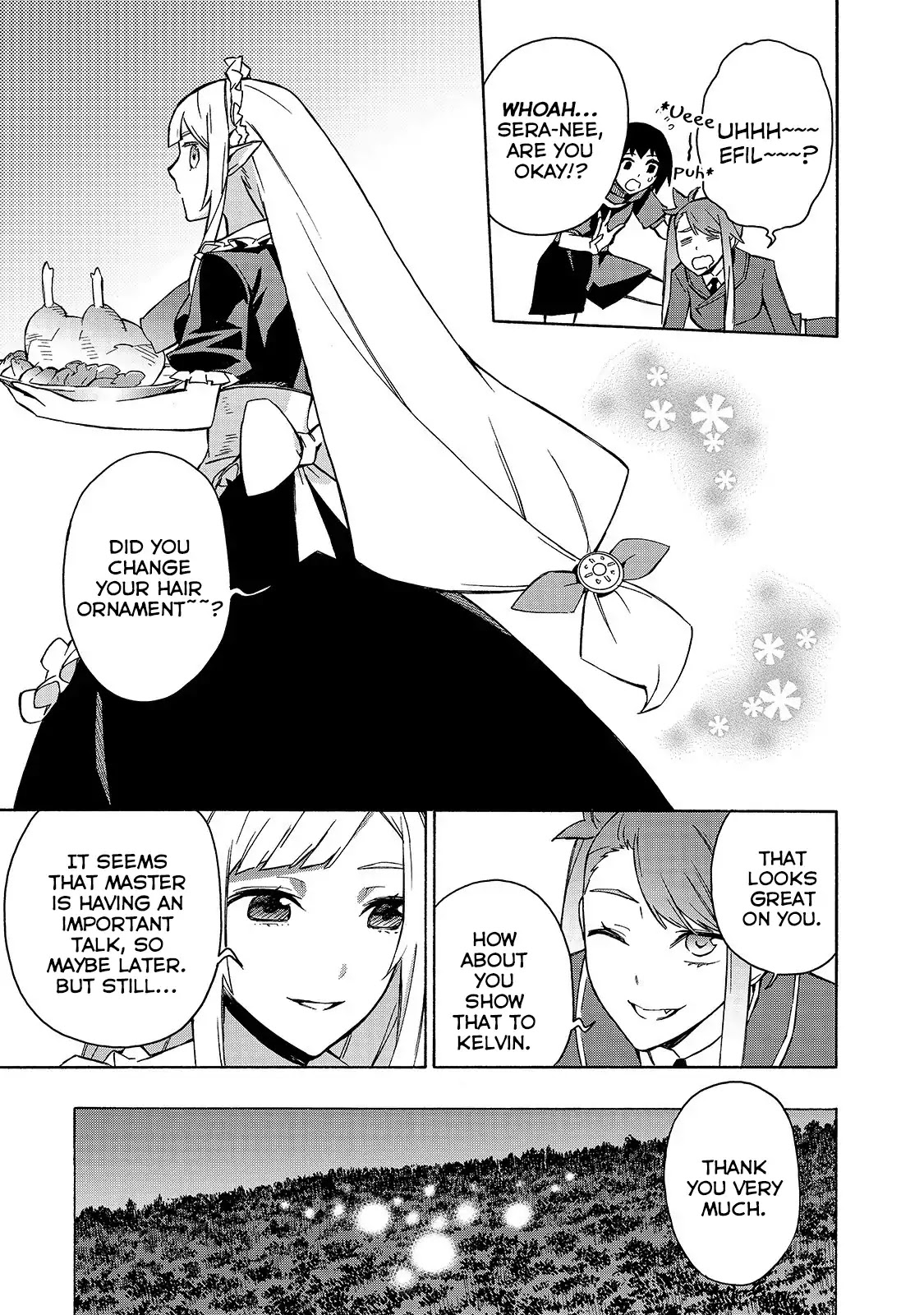 Kuro no Shoukanshi Chapter 37 page 6 - Chapter 37: Elf Village IX