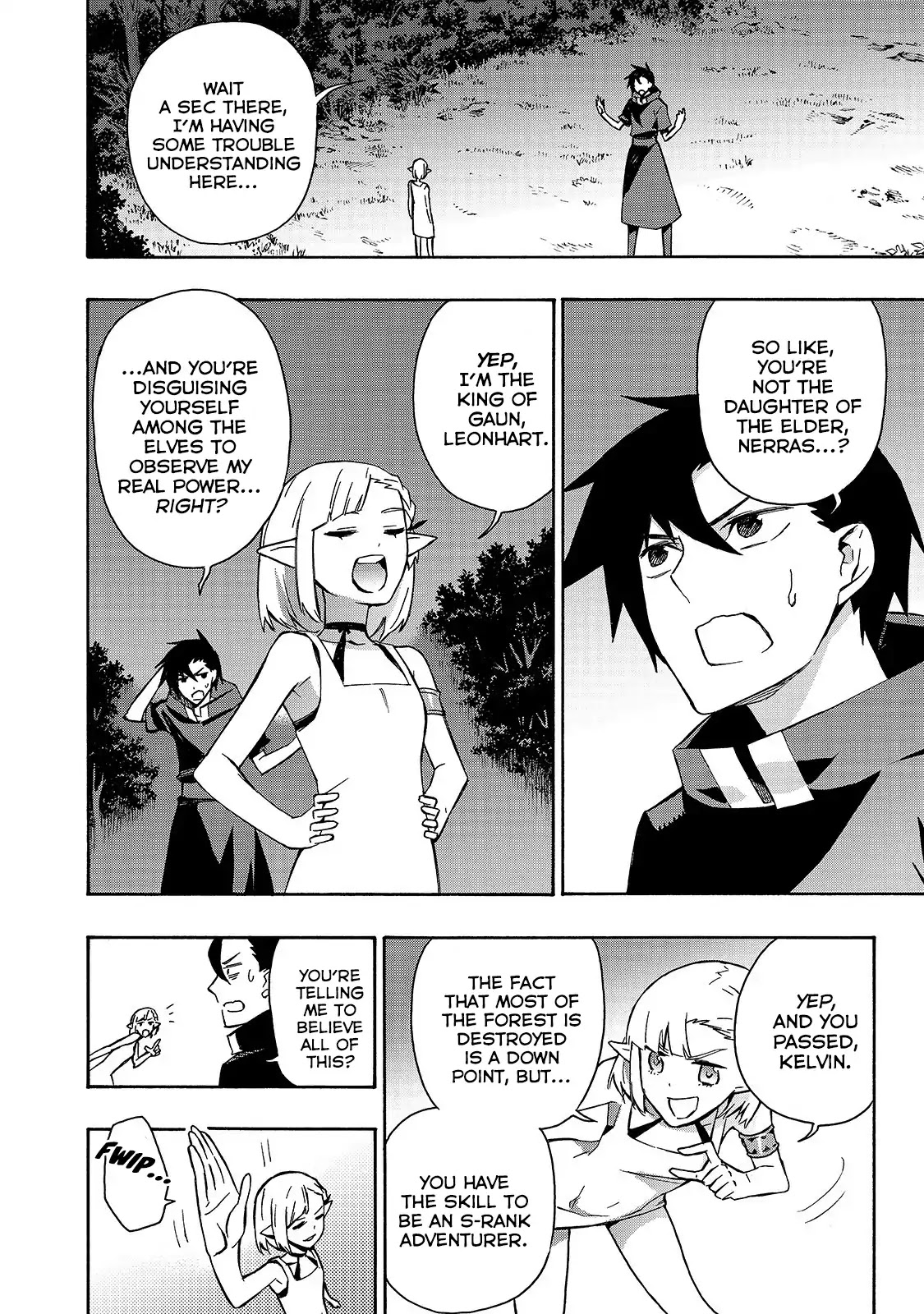 Kuro no Shoukanshi Chapter 37 page 7 - Chapter 37: Elf Village IX