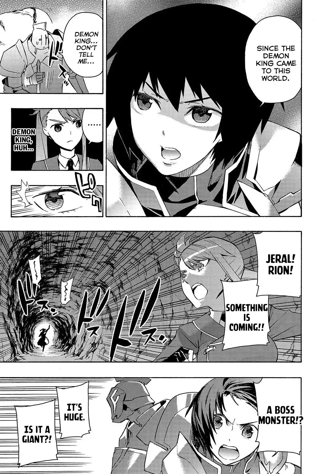 Kuro no Shoukanshi Chapter 38 page 14 - Chapter 38: Peach Oni I