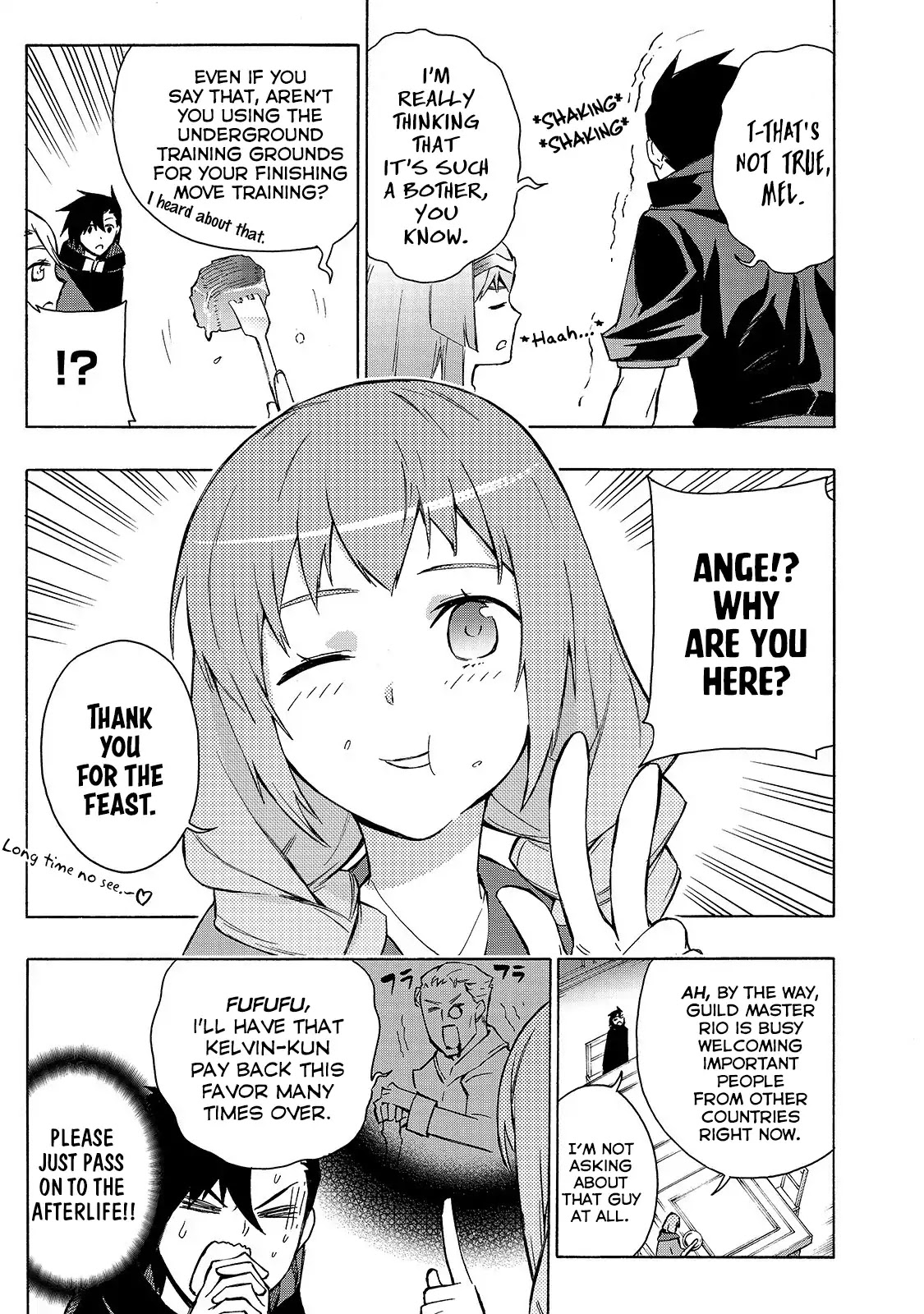 Kuro no Shoukanshi Chapter 38 page 4 - Chapter 38: Peach Oni I