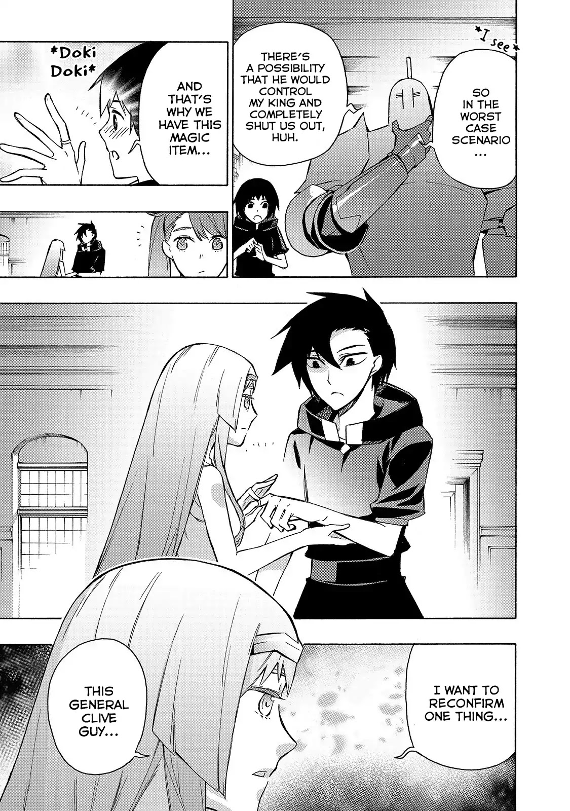 Kuro no Shoukanshi Chapter 38 page 8 - Chapter 38: Peach Oni I