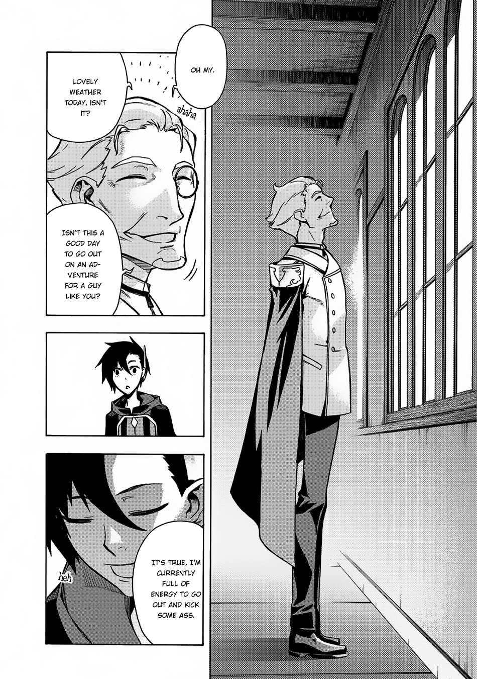 Kuro no Shoukanshi Chapter 4.2 page 33 - Chapter 4: The Dark Spirit Knight v2