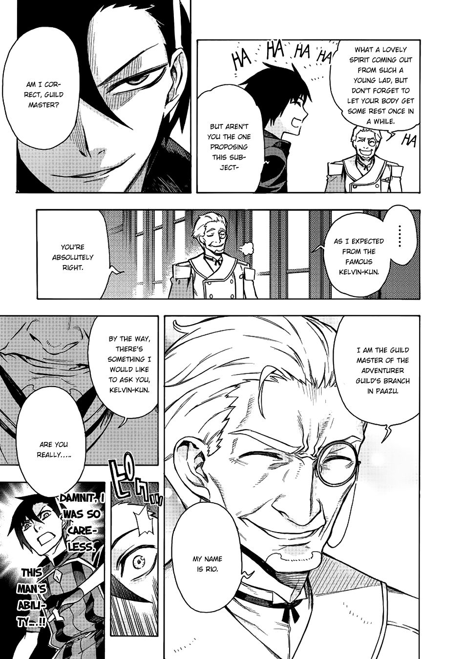 Kuro no Shoukanshi Chapter 4.2 page 34 - Chapter 4: The Dark Spirit Knight v2