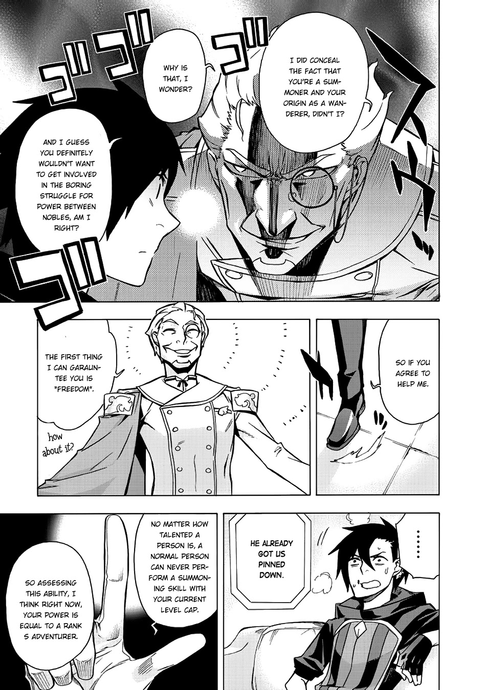 Kuro no Shoukanshi Chapter 5 page 10 - Chapter 5: A Person From Another World
