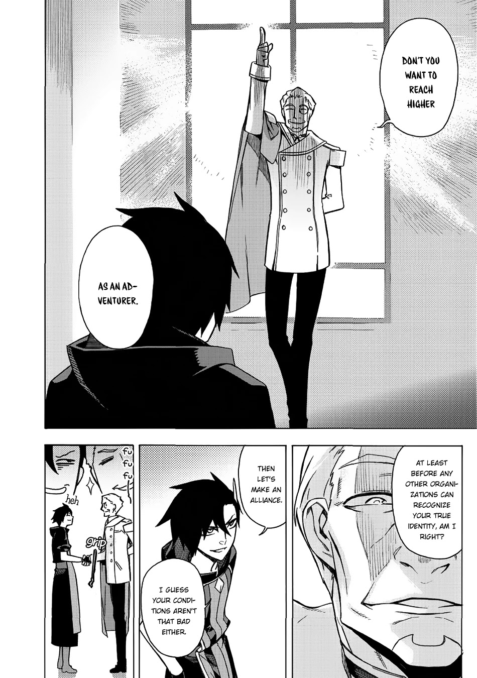Kuro no Shoukanshi Chapter 5 page 11 - Chapter 5: A Person From Another World