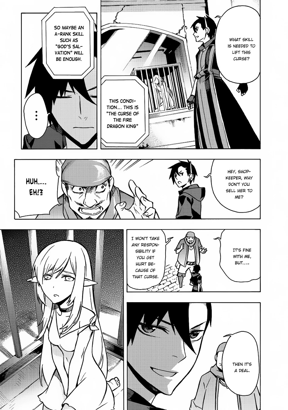 Kuro no Shoukanshi Chapter 5 page 18 - Chapter 5: A Person From Another World