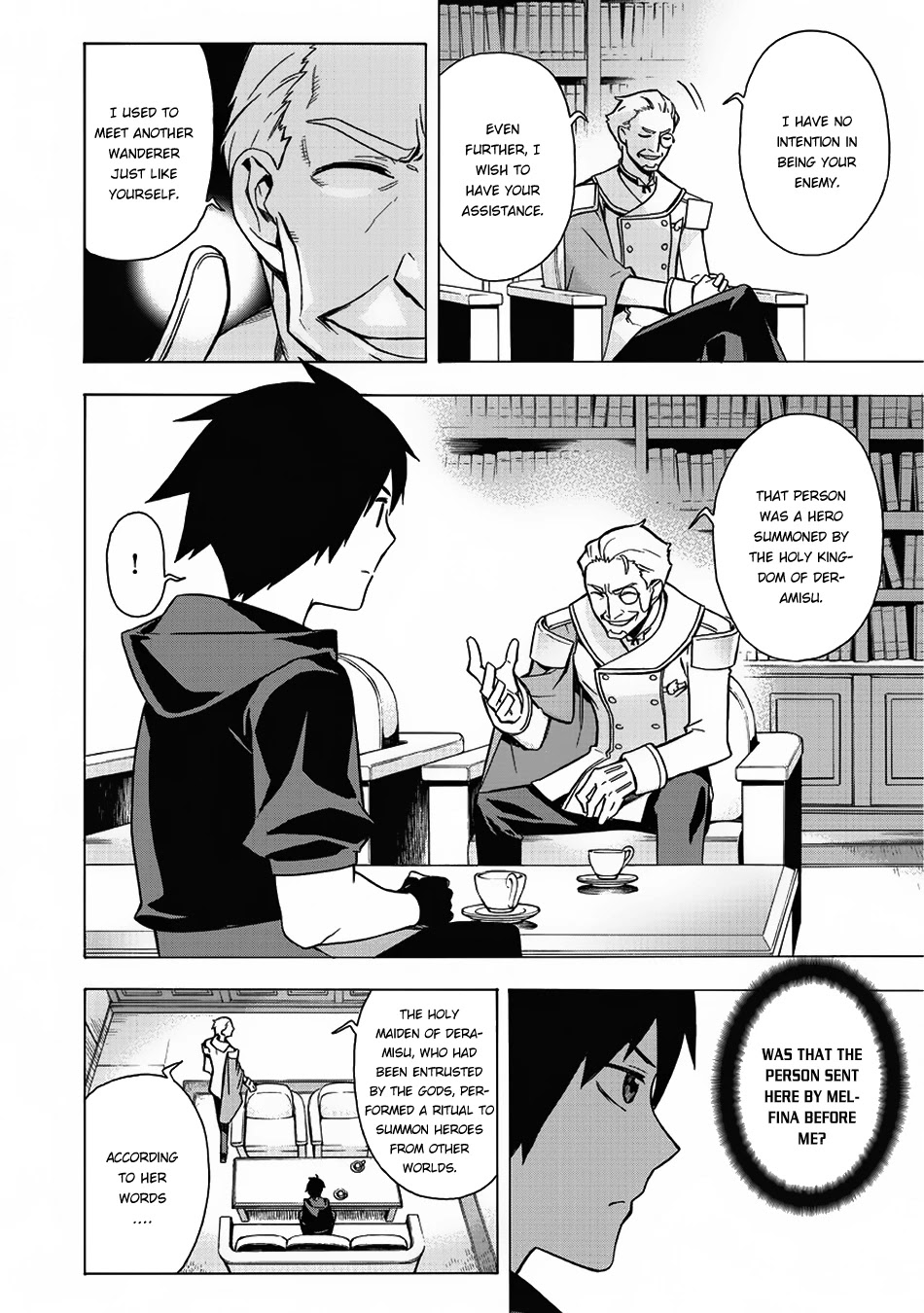 Kuro no Shoukanshi Chapter 5 page 7 - Chapter 5: A Person From Another World