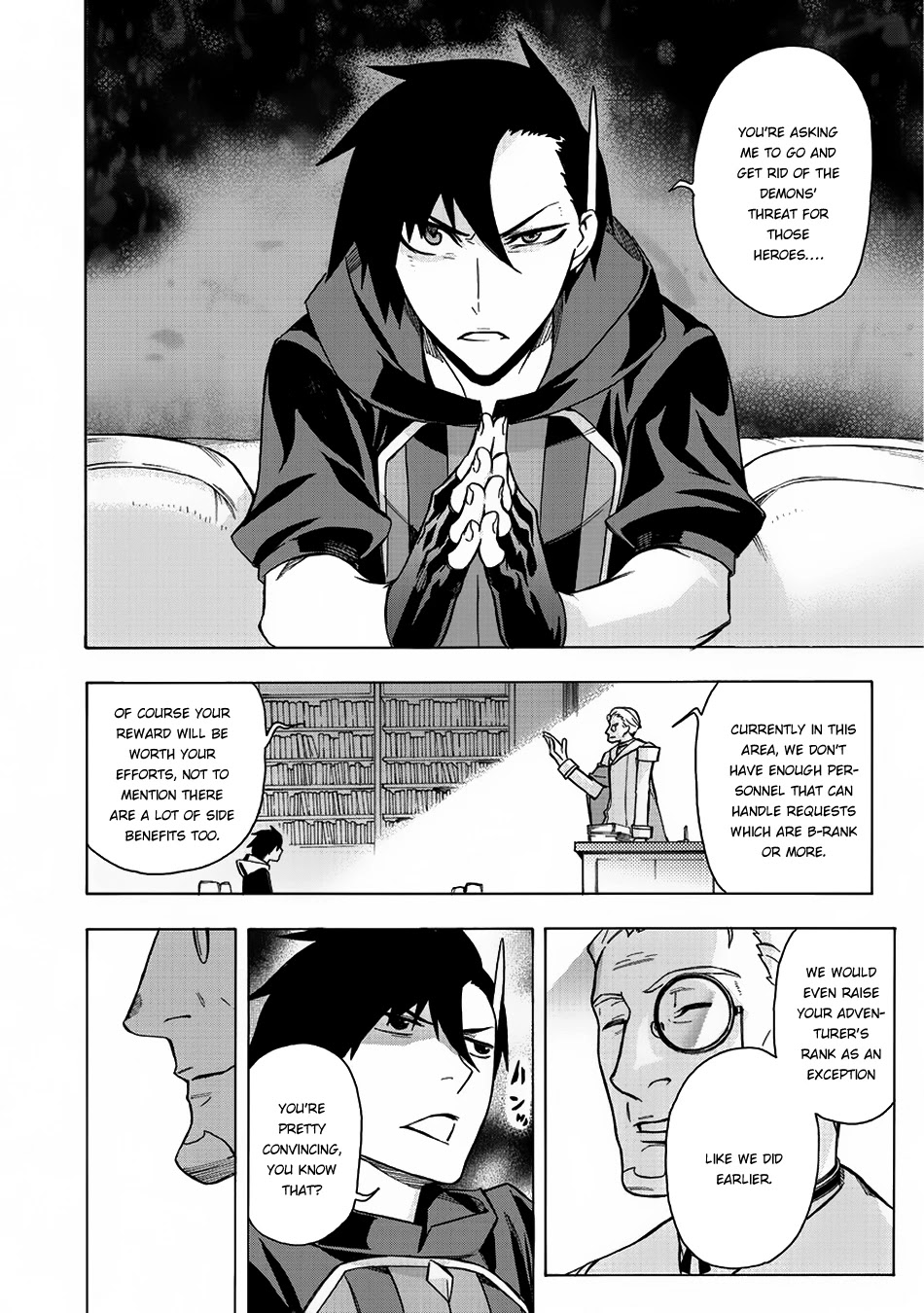 Kuro no Shoukanshi Chapter 5 page 9 - Chapter 5: A Person From Another World