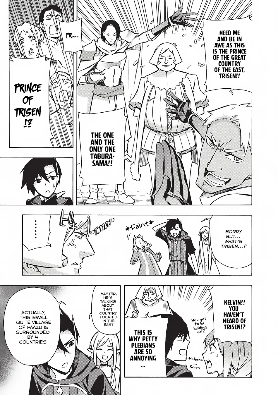 Kuro no Shoukanshi Chapter 6 page 14 - Chapter 6: Goddess I
