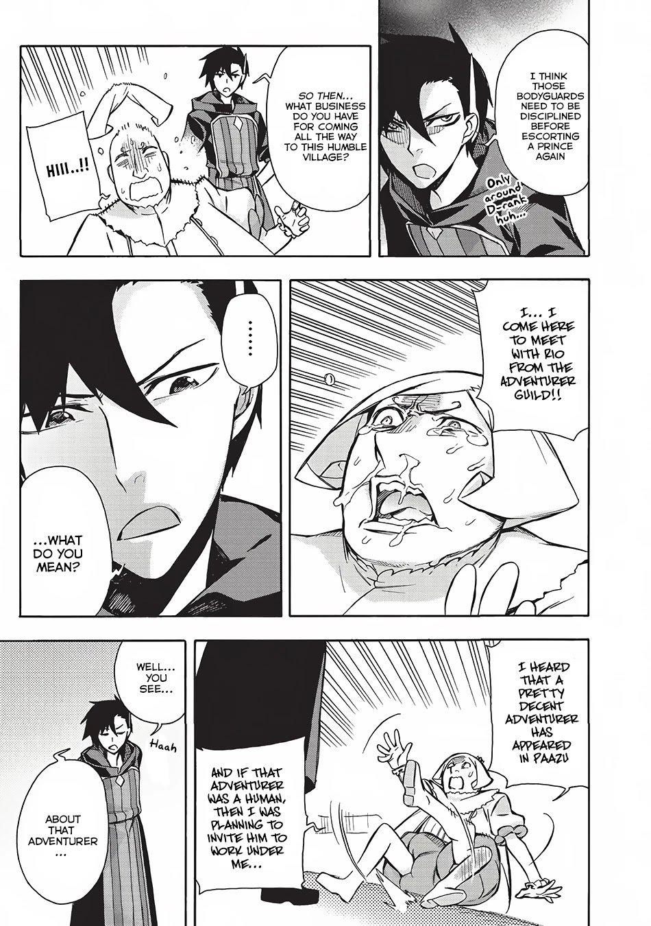 Kuro no Shoukanshi Chapter 6 page 18 - Chapter 6: Goddess I