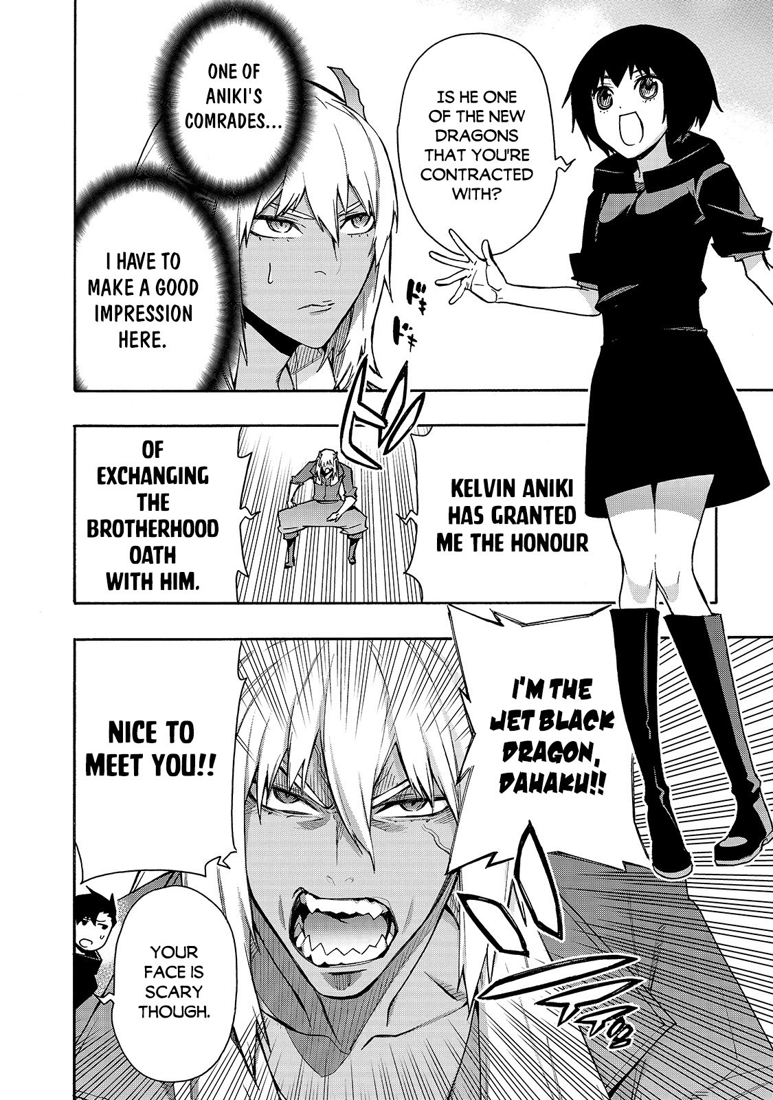 Kuro no Shoukanshi Chapter 63 page 5 - Chapter 63: Jet Black Dragon Dahaku IV