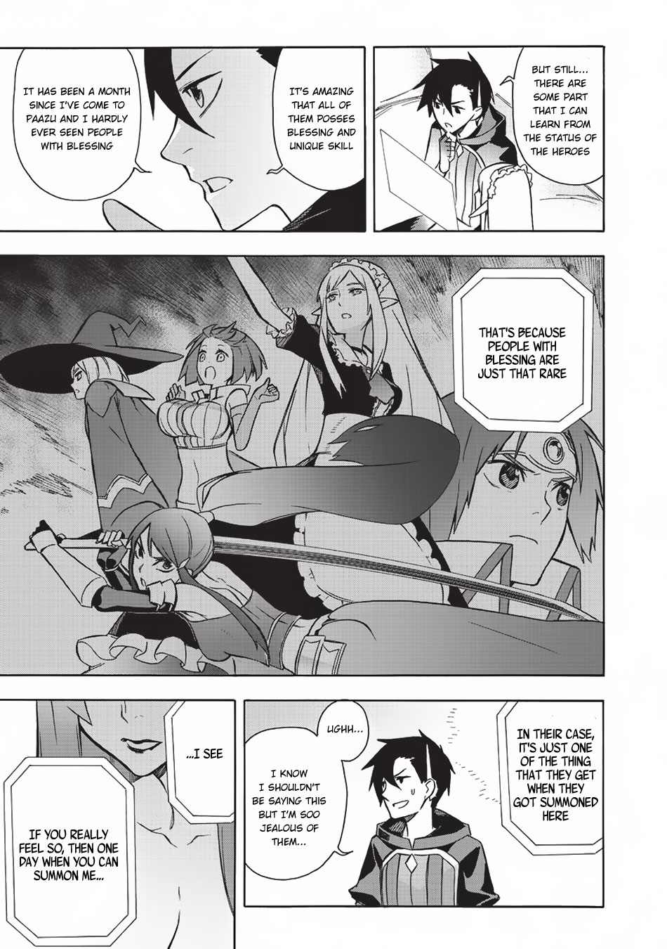 Kuro no Shoukanshi Chapter 7 page 12 - Chapter 7: Goddess II