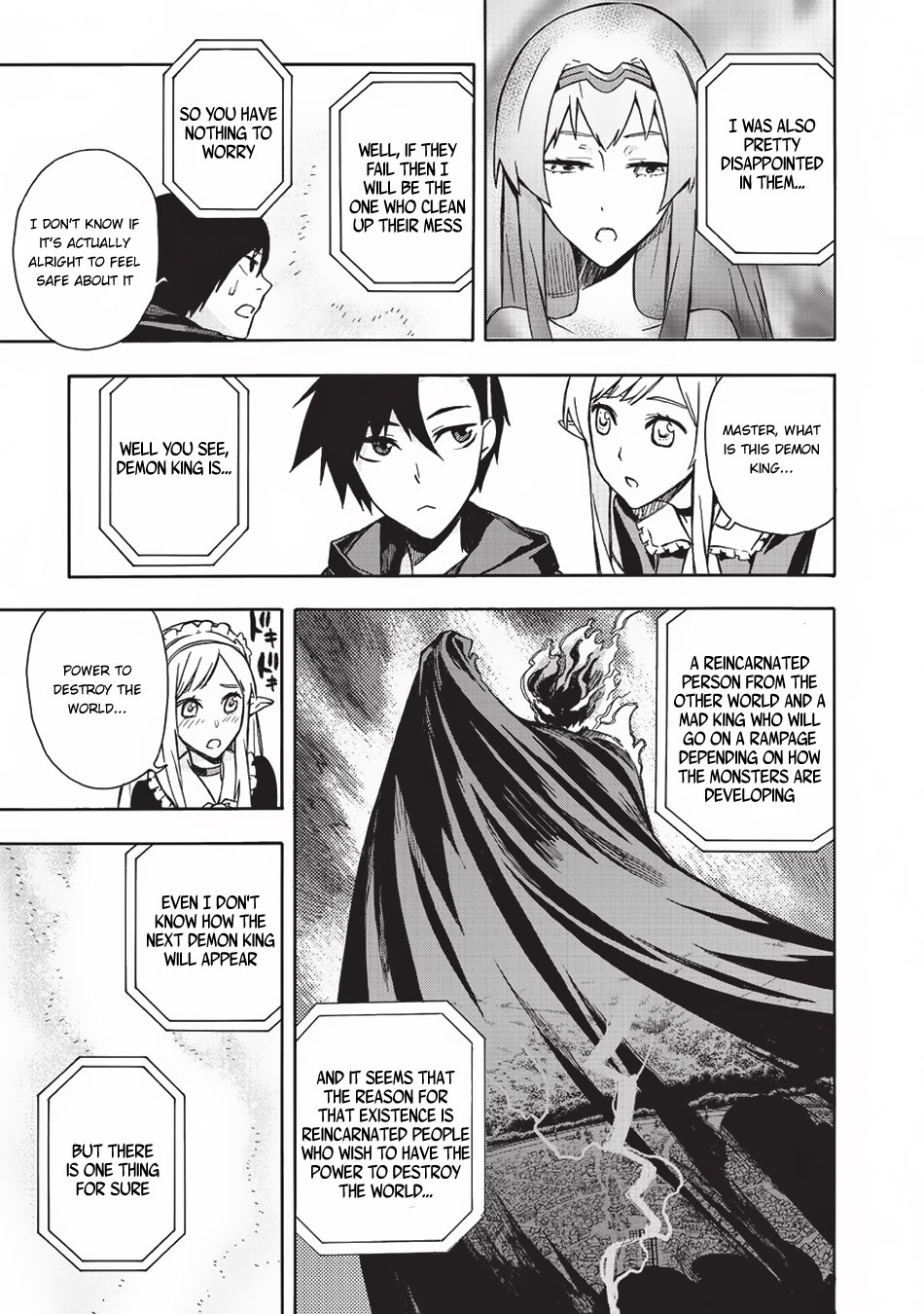Kuro no Shoukanshi Chapter 7 page 8 - Chapter 7: Goddess II
