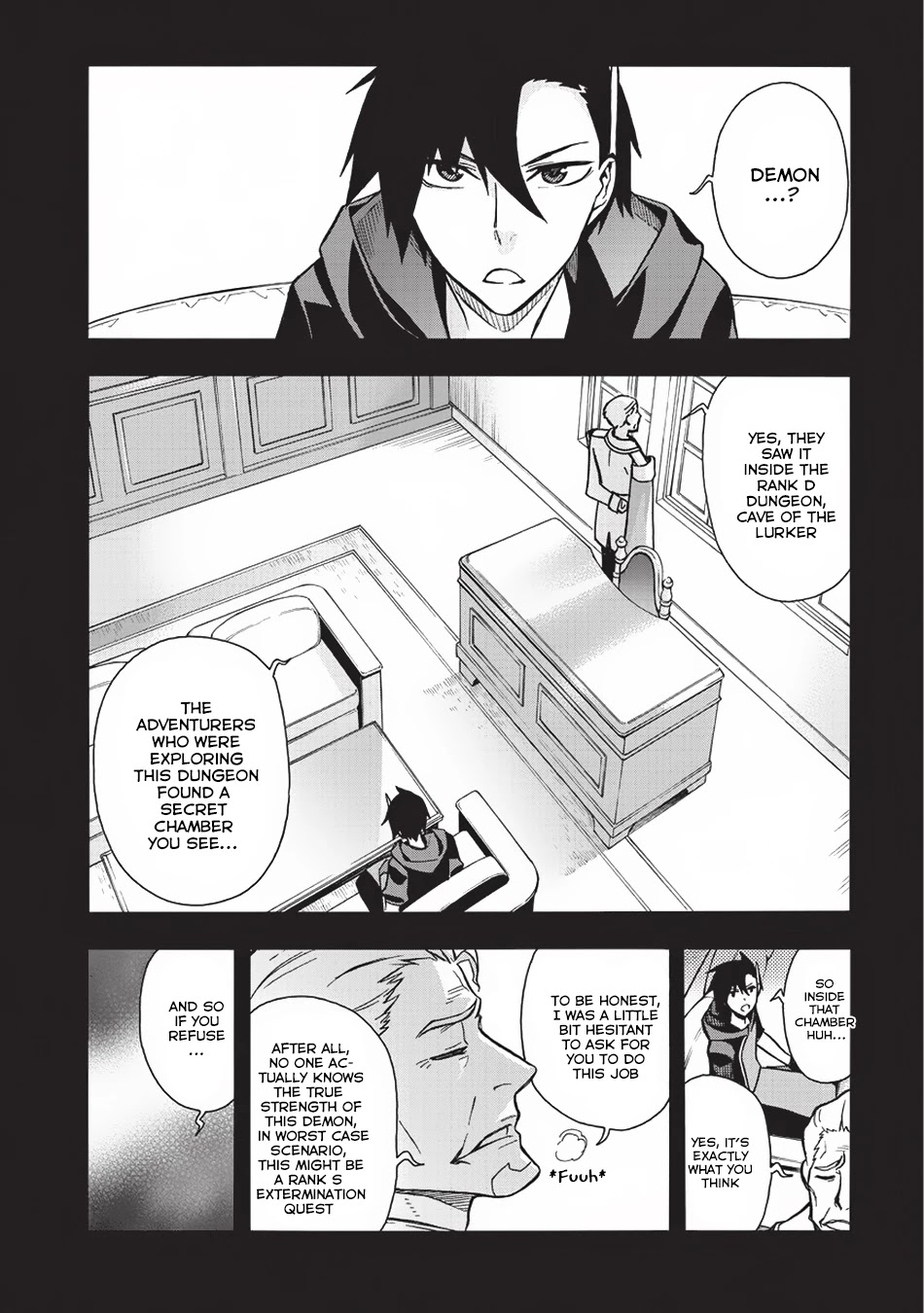 Kuro no Shoukanshi Chapter 8 page 3 - Chapter 8: Demon I