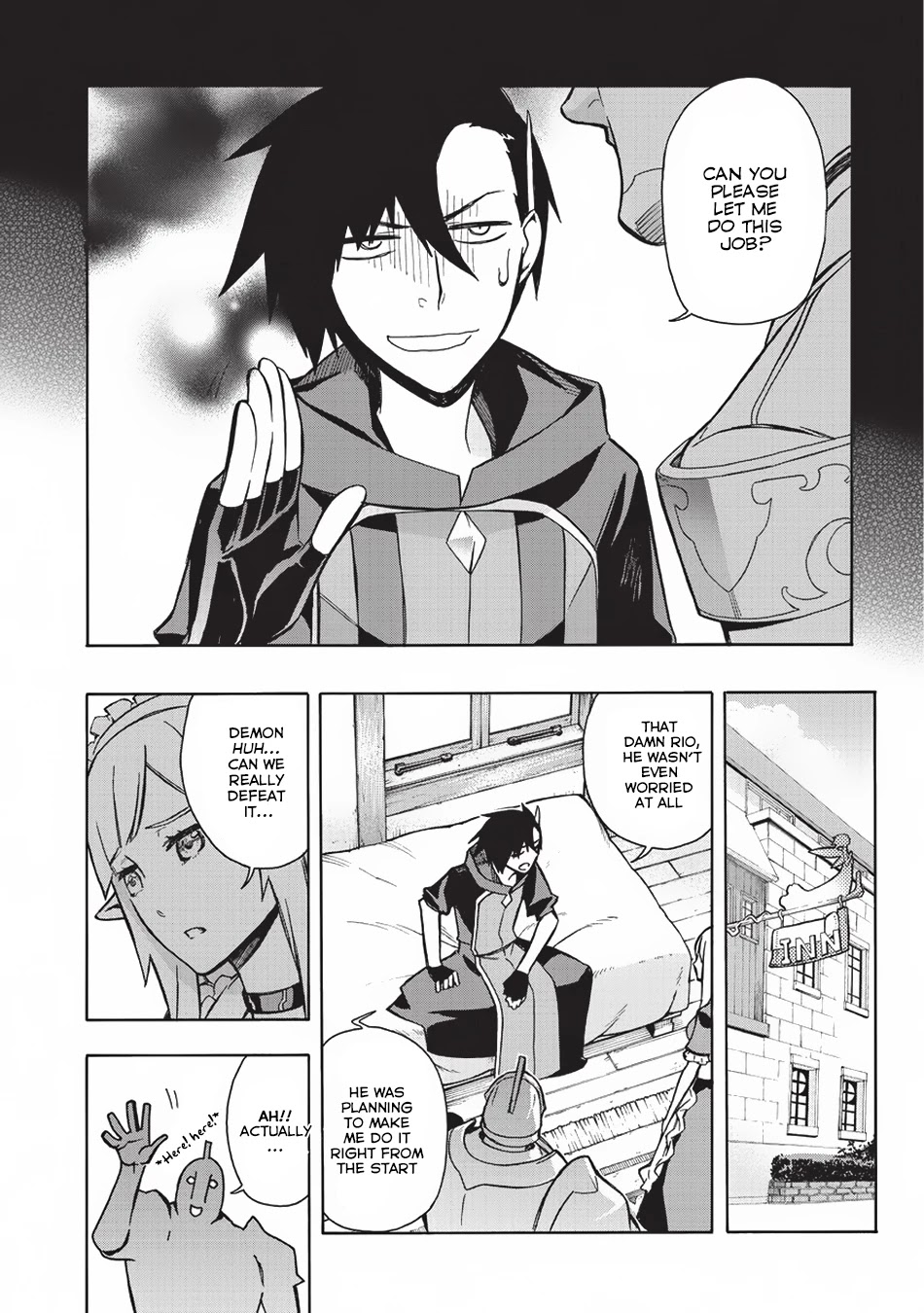 Kuro no Shoukanshi Chapter 8 page 7 - Chapter 8: Demon I