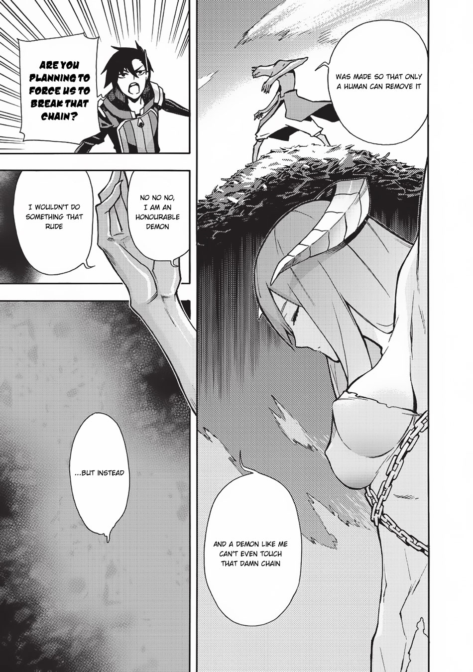 Kuro no Shoukanshi Chapter 9 page 8 - Chapter 9: Demon II