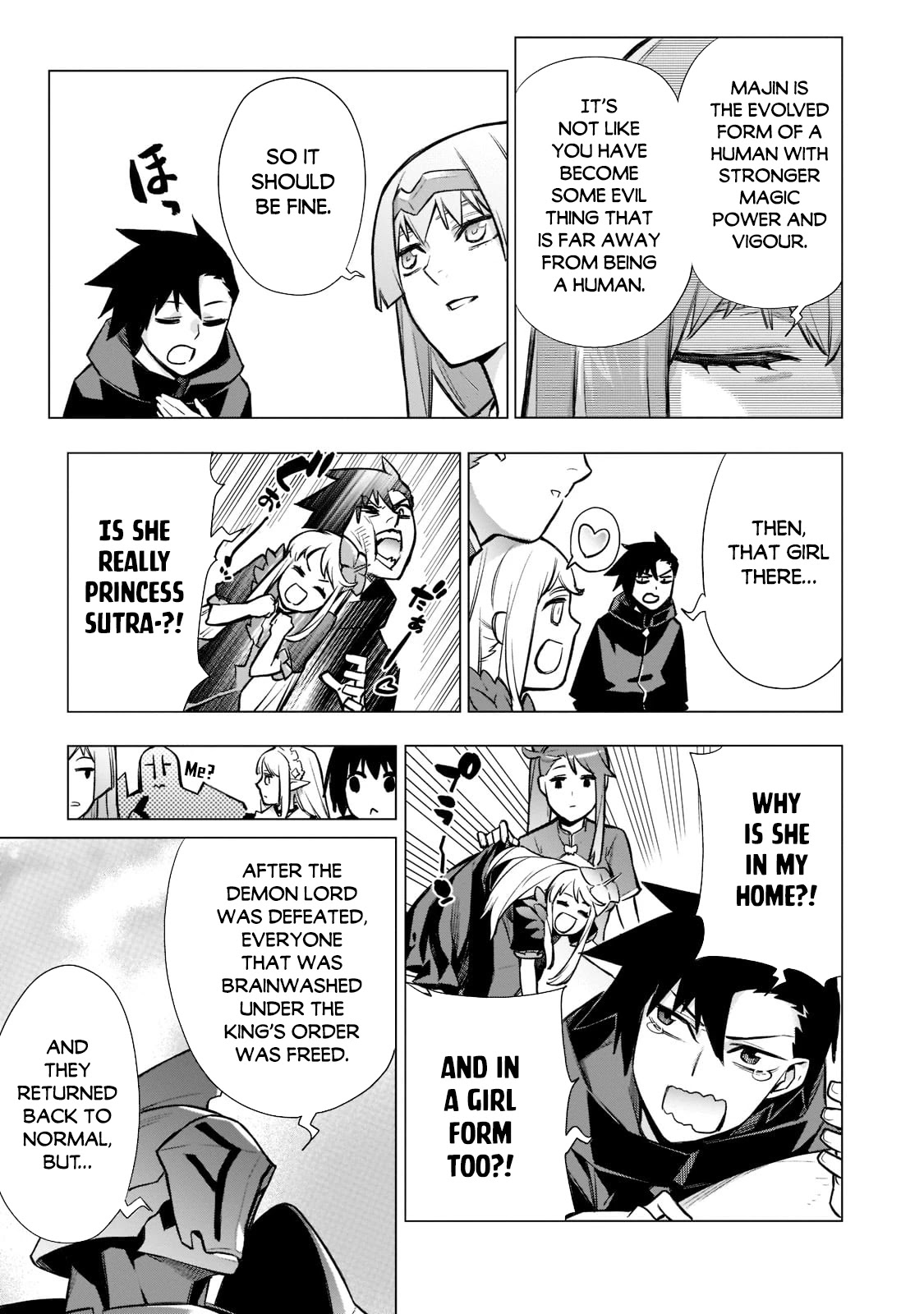 Kuro no Shoukanshi Chapter 95 page 8 - Chapter 95: The Freeloader Princess II