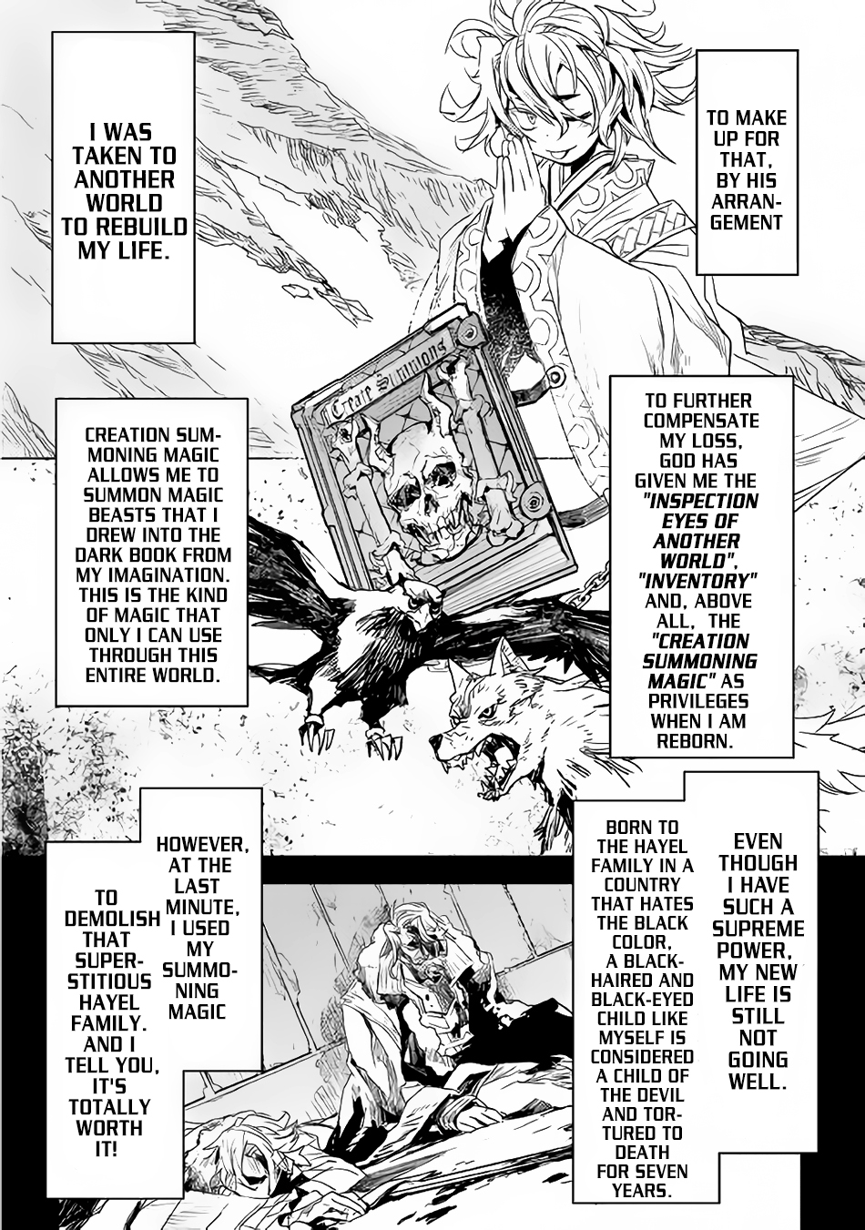 Kuro no Souzou Shoukanshi - Tenseisha no Hangyaku Chapter 2 page 3 - Chapter 2 : Chapter 2
