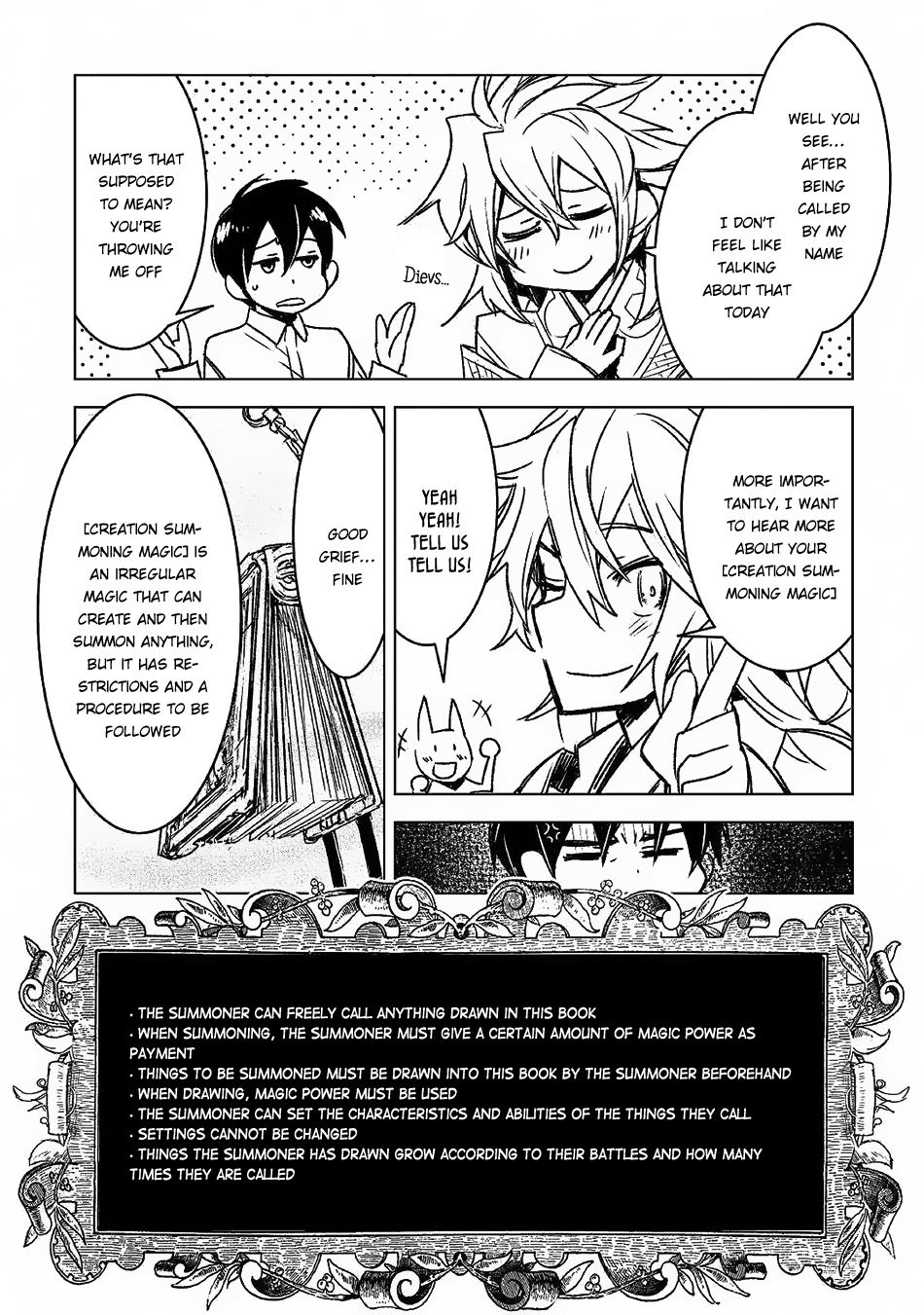 Kuro no Souzou Shoukanshi - Tenseisha no Hangyaku Chapter 7 page 8 - Chapter 7