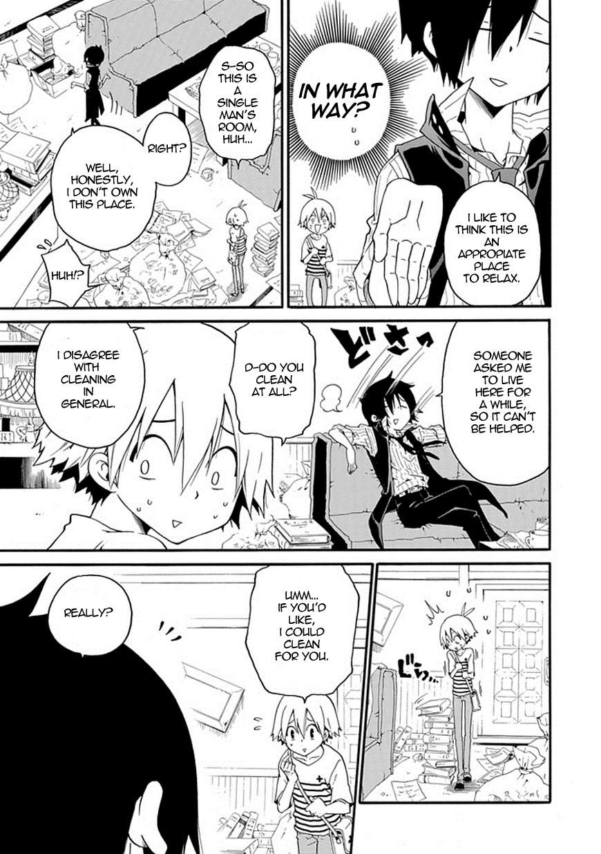 Kuro no Tantei Chapter 1 page 16 - Chapter 1 : Case.1 "Black Detective"