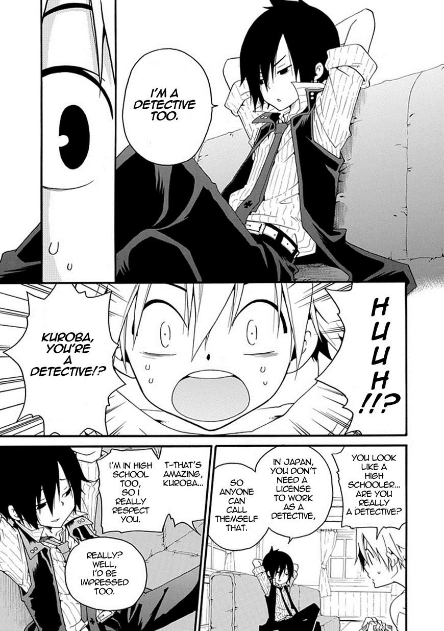Kuro no Tantei Chapter 1 page 22 - Chapter 1 : Case.1 "Black Detective"