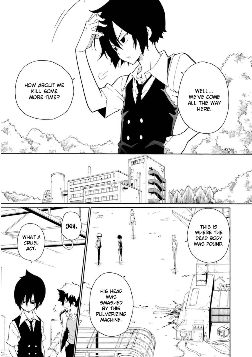 Kuro no Tantei Chapter 22 page 16 - Chapter 22 : Case.22 [In the Ruins]