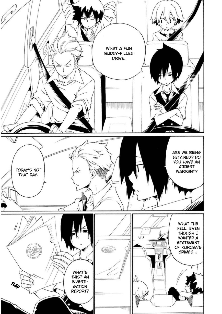 Kuro no Tantei Chapter 22 page 8 - Chapter 22 : Case.22 [In the Ruins]
