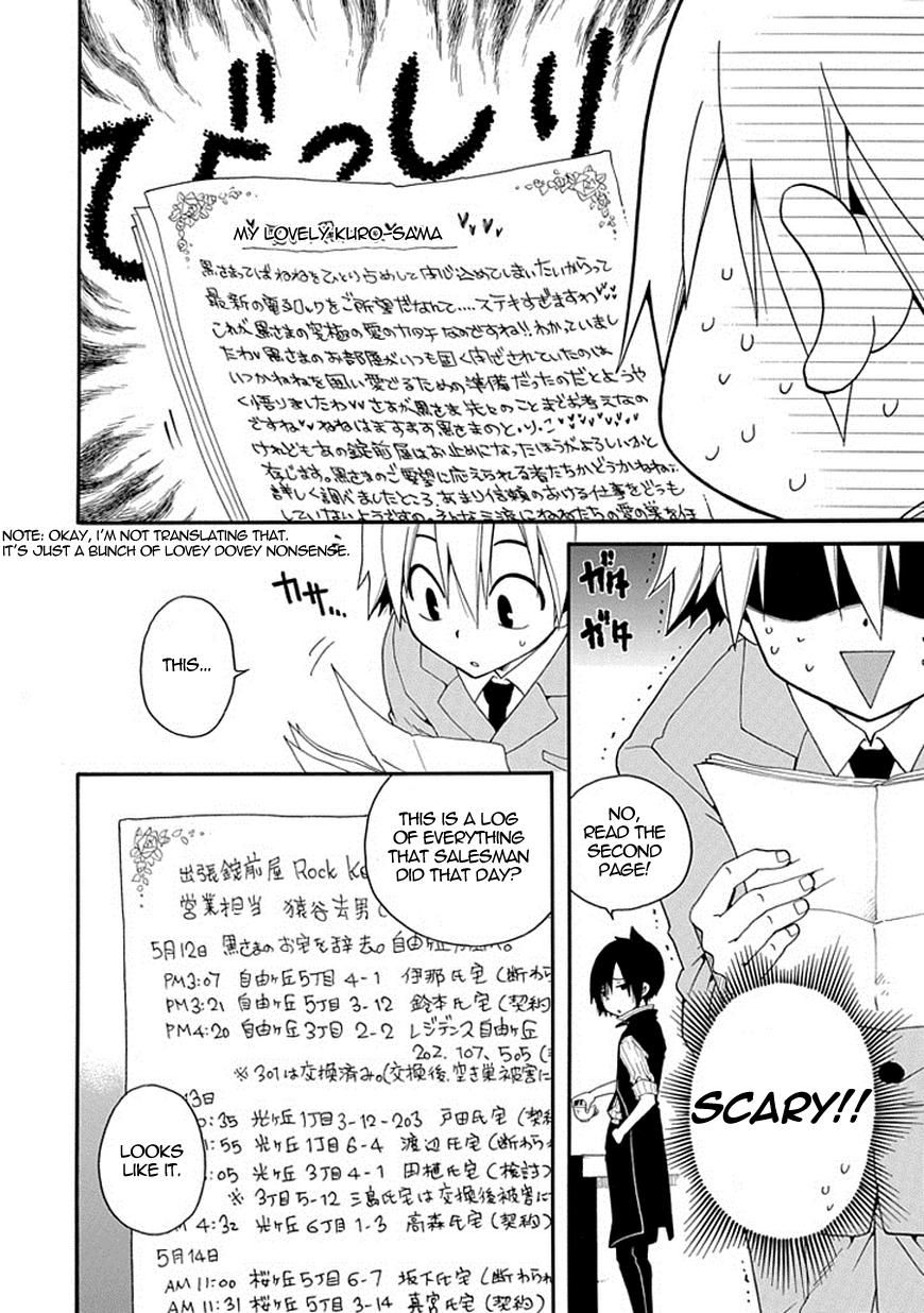 Kuro no Tantei Chapter 3 page 25 - Chapter 3 : Case.3 "The Stalker"