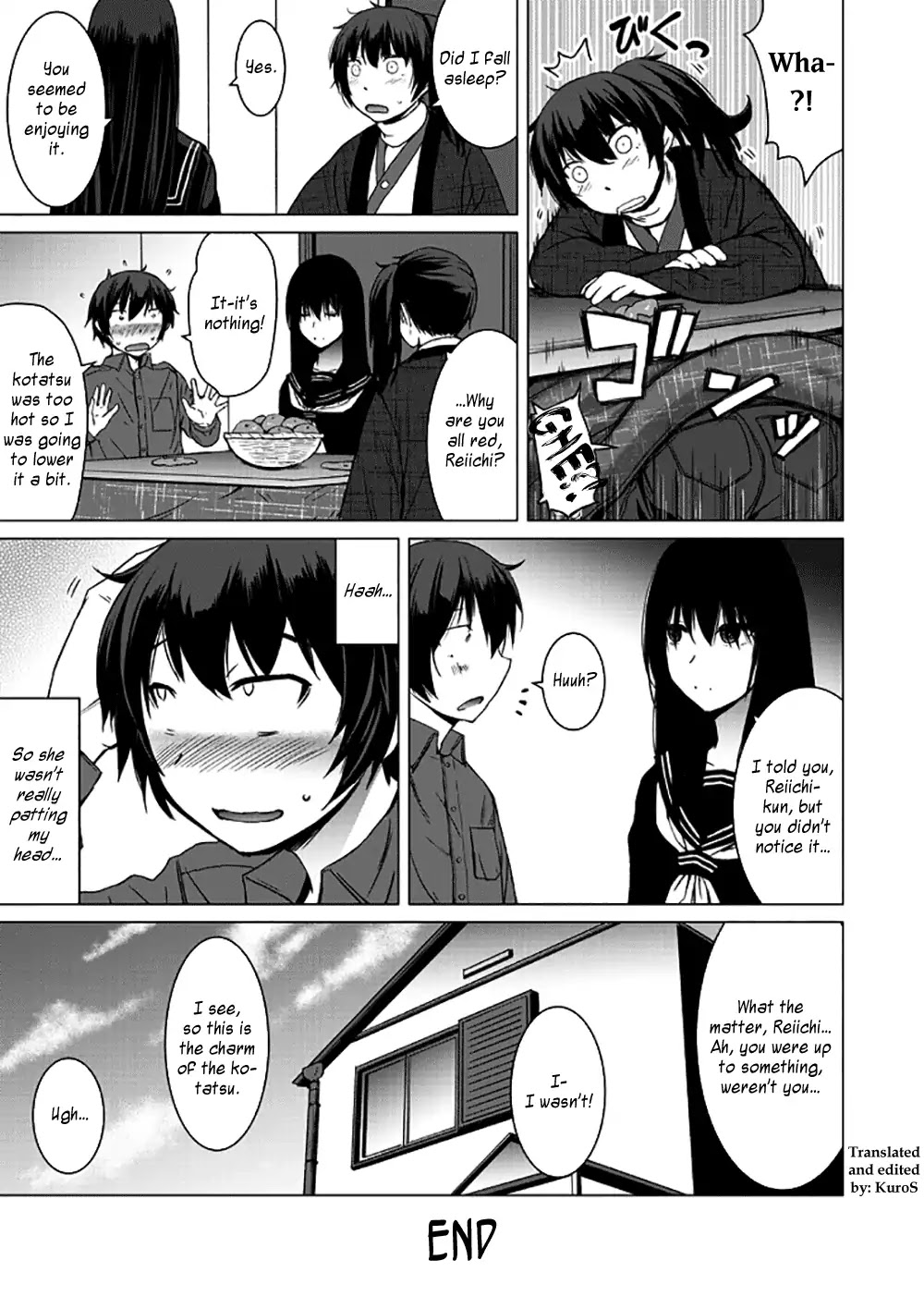 Kuro-senpai to Kuroyashiki no Yami ni Mayowanai Chapter 1 page 7 - Chapter 1