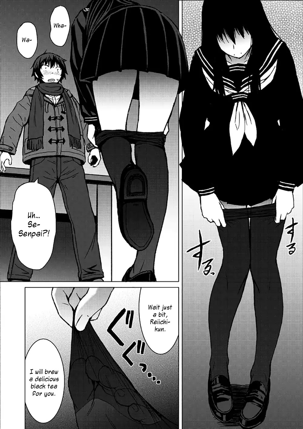 Kuro-senpai to Kuroyashiki no Yami ni Mayowanai Chapter 2 page 2 - Chapter 2