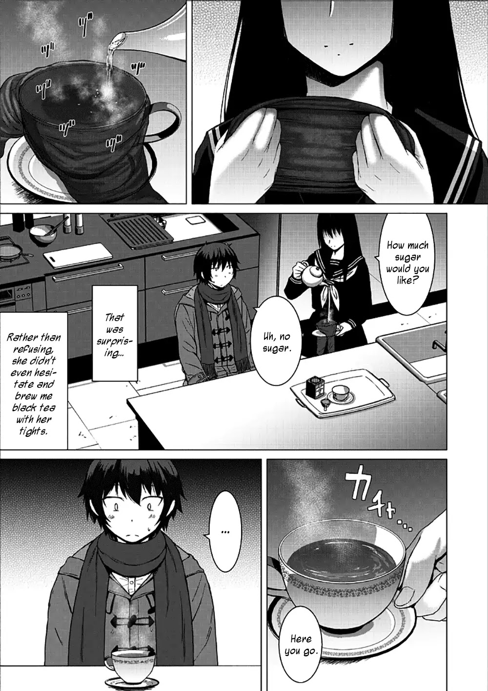 Kuro-senpai to Kuroyashiki no Yami ni Mayowanai Chapter 2 page 3 - Chapter 2