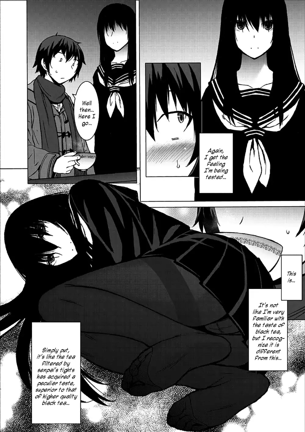 Kuro-senpai to Kuroyashiki no Yami ni Mayowanai Chapter 2 page 4 - Chapter 2