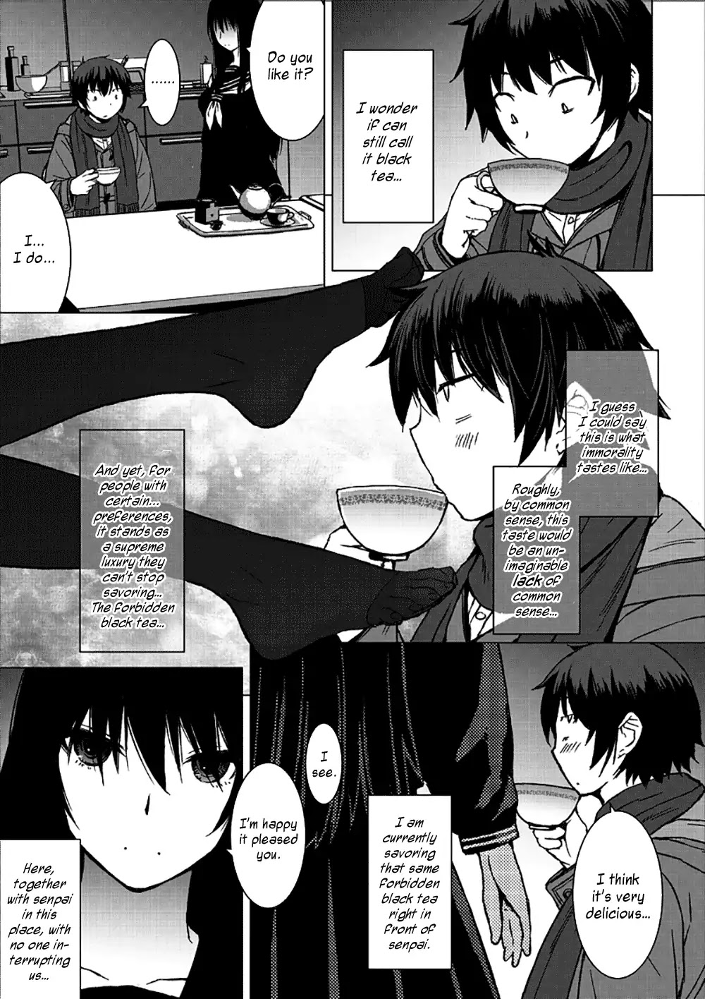 Kuro-senpai to Kuroyashiki no Yami ni Mayowanai Chapter 2 page 5 - Chapter 2