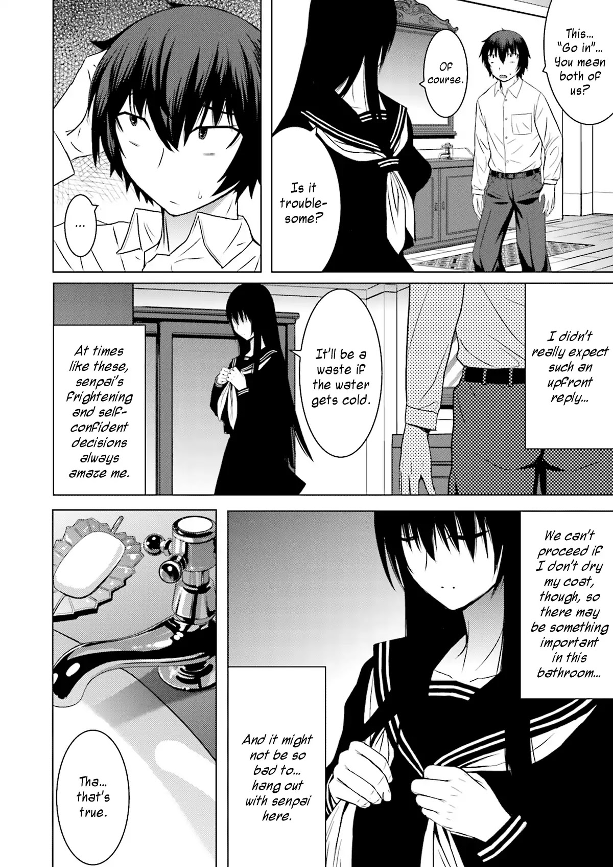 Kuro-senpai to Kuroyashiki no Yami ni Mayowanai Chapter 3 page 8 - Chapter 3