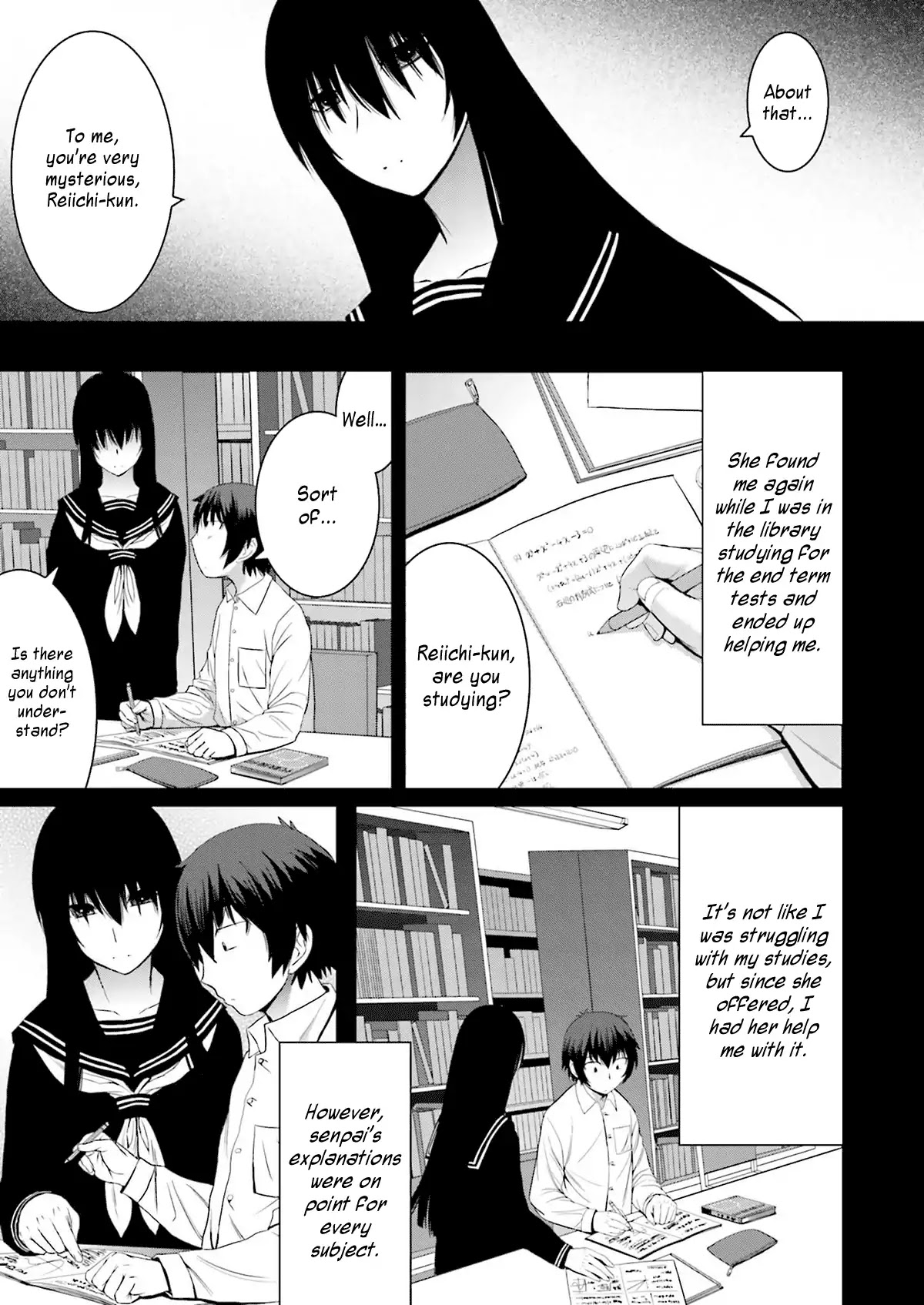 Kuro-senpai to Kuroyashiki no Yami ni Mayowanai Chapter 4 page 9 - Chapter 4