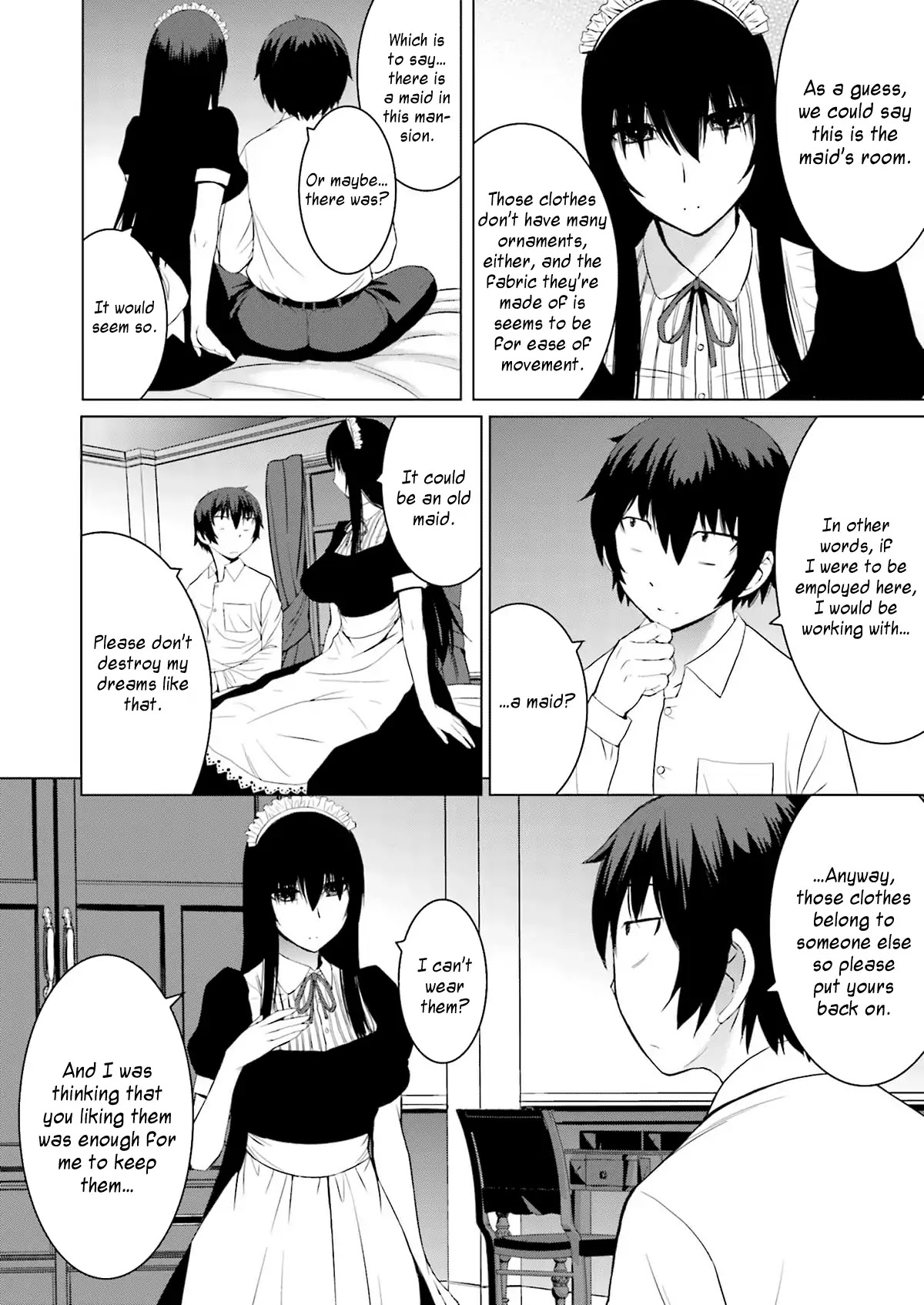 Kuro-senpai to Kuroyashiki no Yami ni Mayowanai Chapter 5 page 8 - Chapter 5